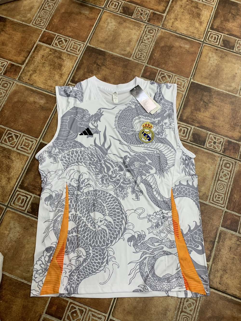 Adidas Real Madrid 2025/26 Training Vest Jersey Size M